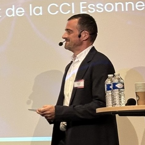 Ludovic Tichit en animation